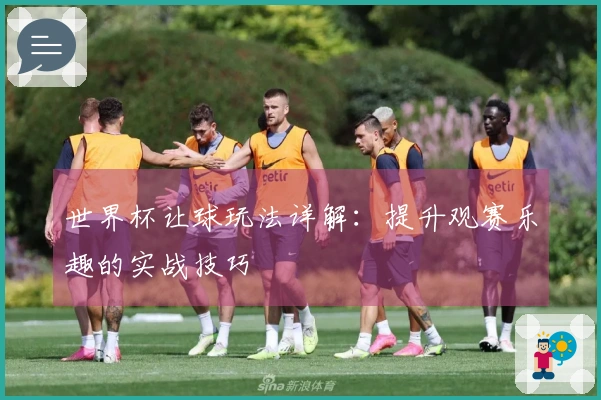世界杯让球玩法详解：提升观赛乐趣的实战技巧