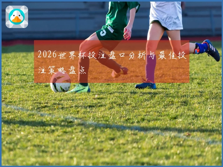 2026世界杯投注盘口分析与最佳投注策略盘点